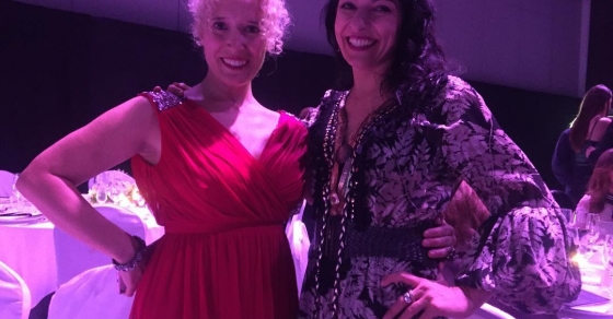 roser amills con Alicia G Escribano de 25TV