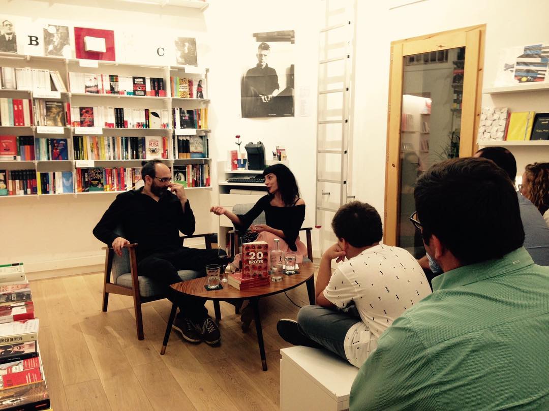 Hoy ‘Veinte Brotes’ de Joaquín Campos, en Renacimiento Editorial y muy buen rollo! Gracias Librería Malpaso