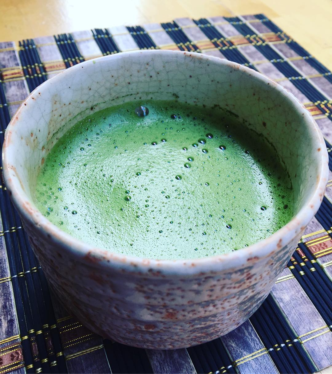 Un té? #matchagreentea #matchaaddict #pleasures