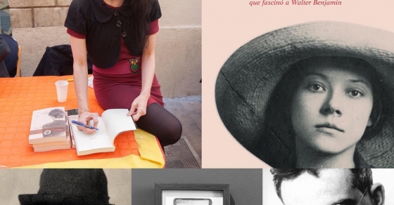 Hoy, dia 21, presento en la @llibreria_efora de #Cerdanyola la apasionante y olvidada historia de #AsjaLacis & #walterbenjamin. Venid!! - Roser Amills, escritora mallorquina