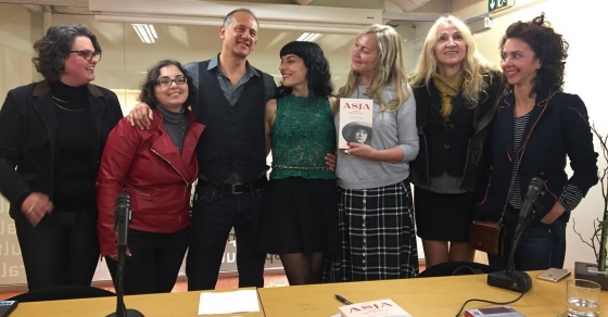 La alegria de compartir #asja hoy en Barcelona ha sido enorme! Gracias a todos, y a @xavigoca por presentarla! - Roser Amills, escritora mallorquina
