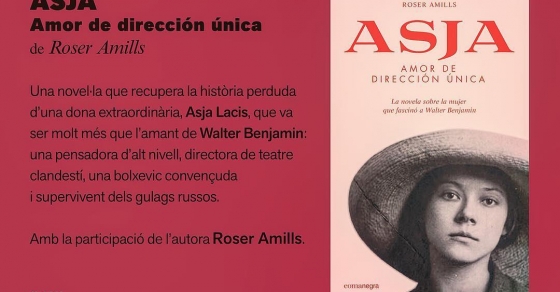 Dimarts sóc A SABADELL, veniu a conèixer l’#asjalacis i la faceta més enamorada de #walterbenjamin a @lallardelllibre - Roser Amills, escritora mallorquina