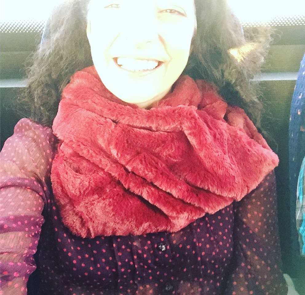 Bufandita de viajar. Os gusta? Es de Emidio Ciompi  