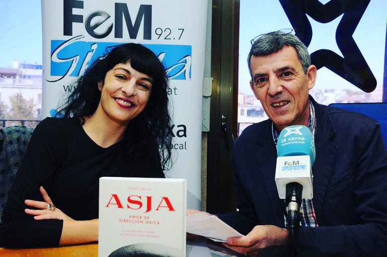 Eduard Cid entrevista Roser Amills a Girona Ara de Fem Girona per parlar de Asja Lacis