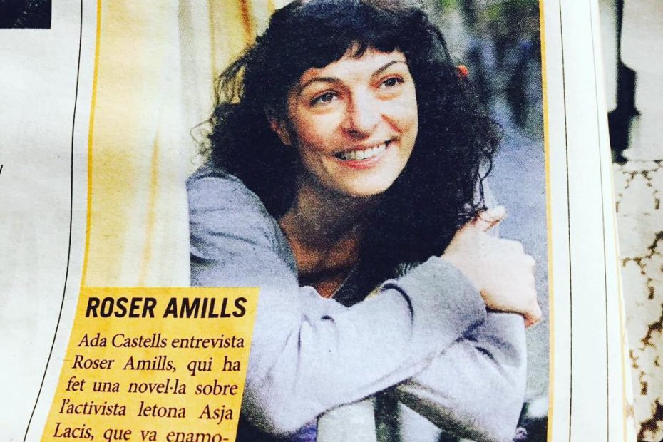 entrevista a roser amills en el punt avui