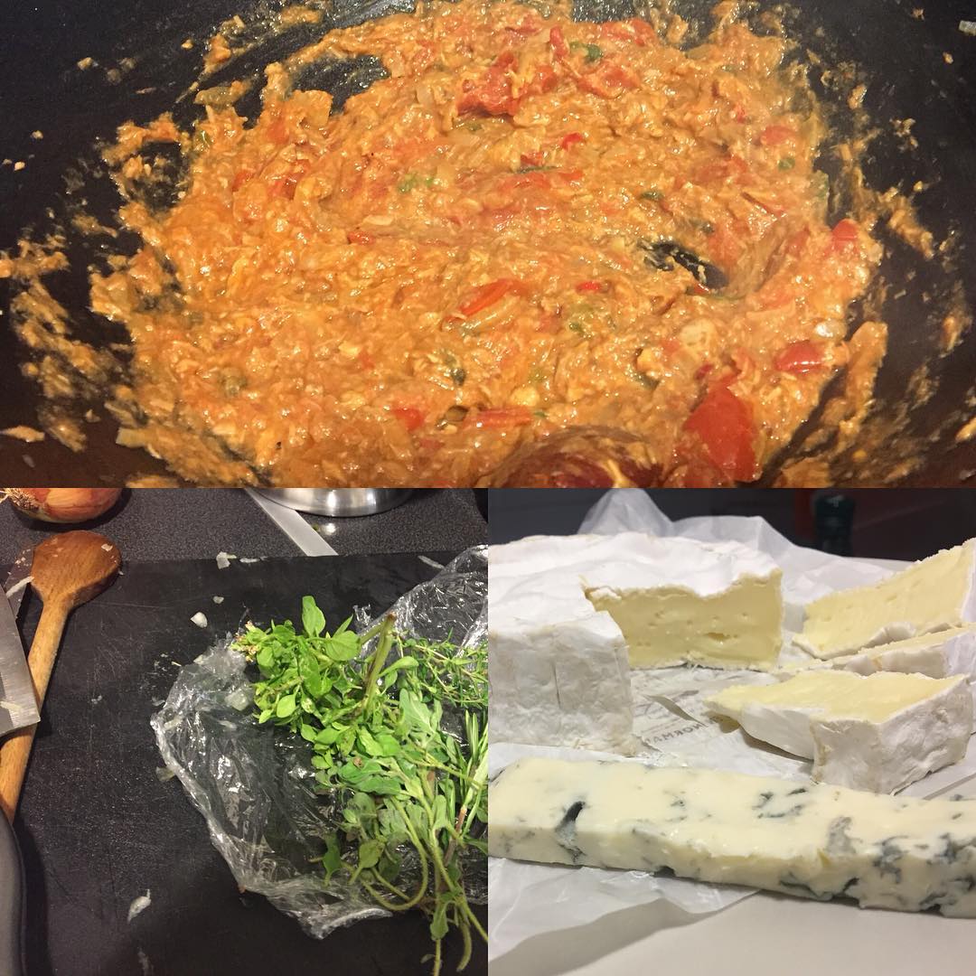 Hoy comemos Emidio Ciompi style.#nyam