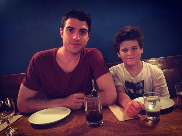 marcel y juan, los dos hijos de roser amills