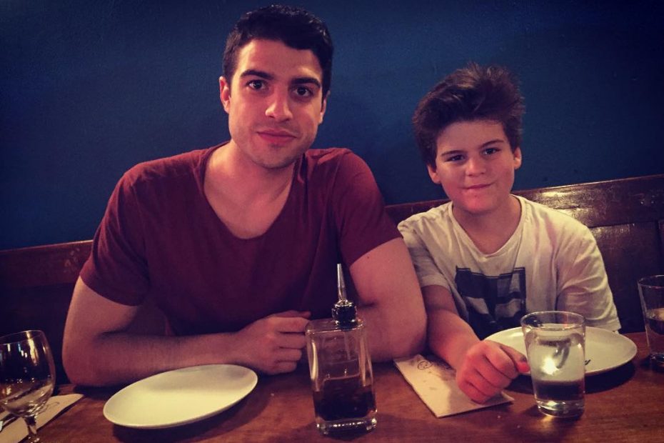 marcel y juan, los dos hijos de roser amills