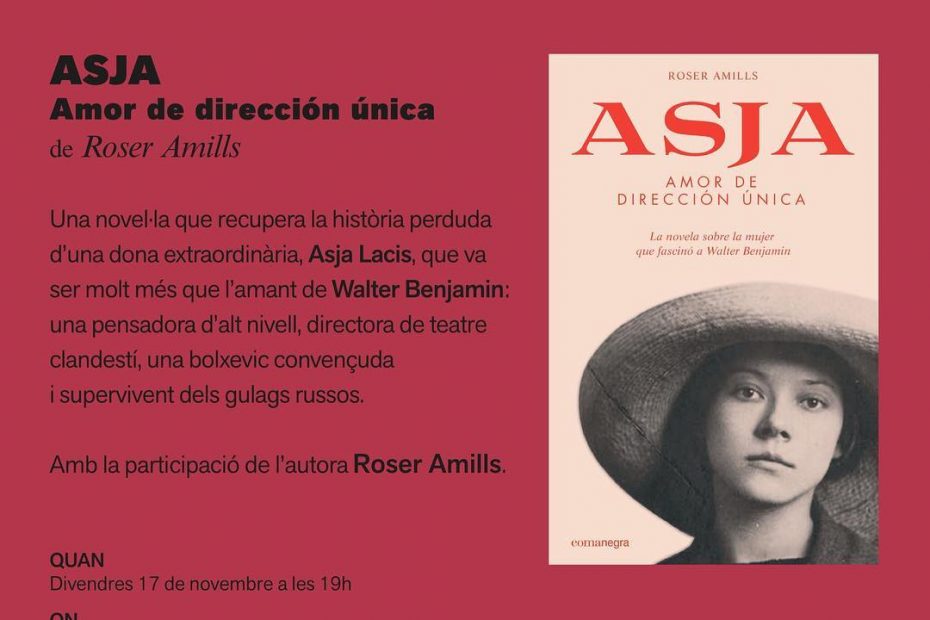 novela sobre asja lacis de roser amills