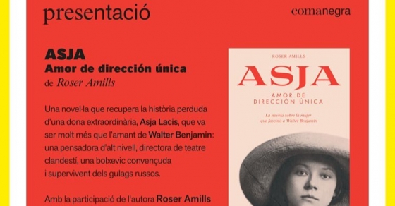 Presentacio de la novel.la sobre Asja Lacis de Roser Amills a Llibreria Rata Corner de Palma
