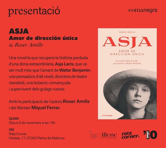 Avui ens veiem a MALLORCA. A les 19h a Rata Corner  