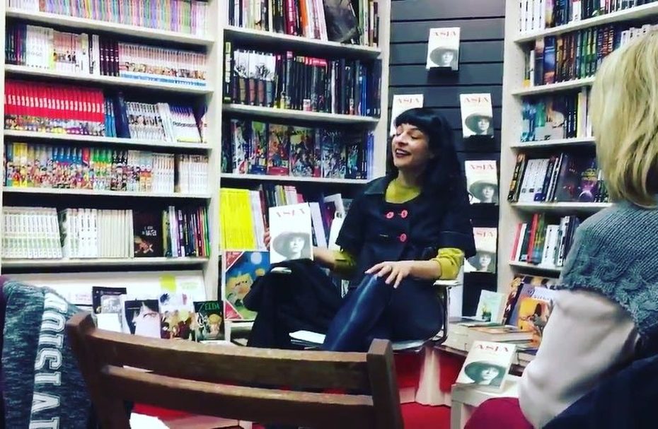 presentacion de la novela sobre asja lacis en cerdanyola