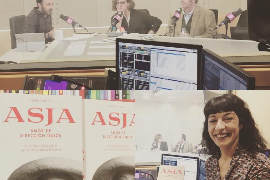 Rafel gallego entrevista a roser Amills a IB3 Radio