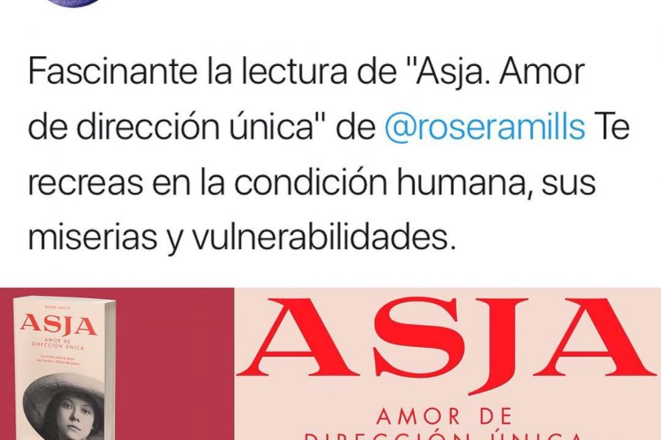 reseña de ruben caravaca de la novela sobre asja lacis de roser amills