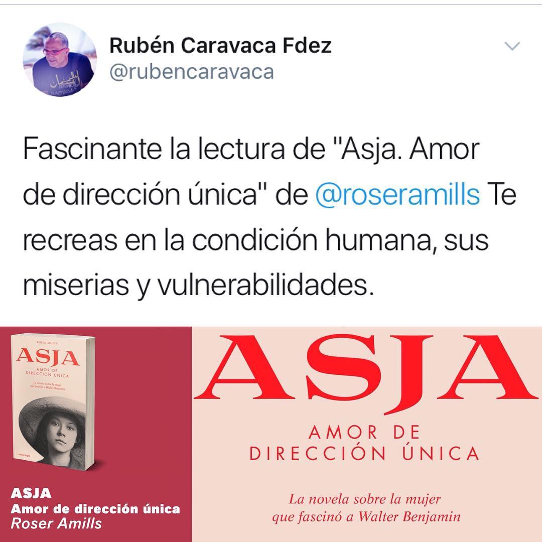 reseña de ruben caravaca de la novela sobre asja lacis de roser amills