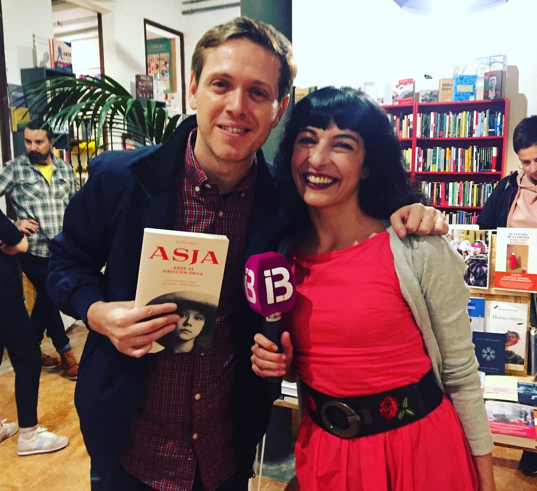 roser amills a rata corner, entrevista per a IB3 de Jordi julia