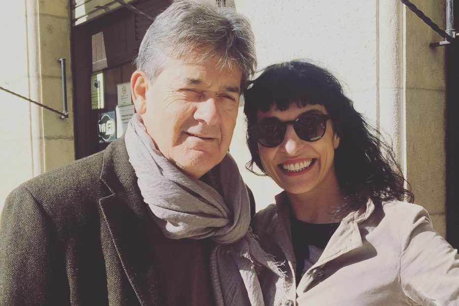 roser amills amb guillem terribas de llibreria 22 de girona