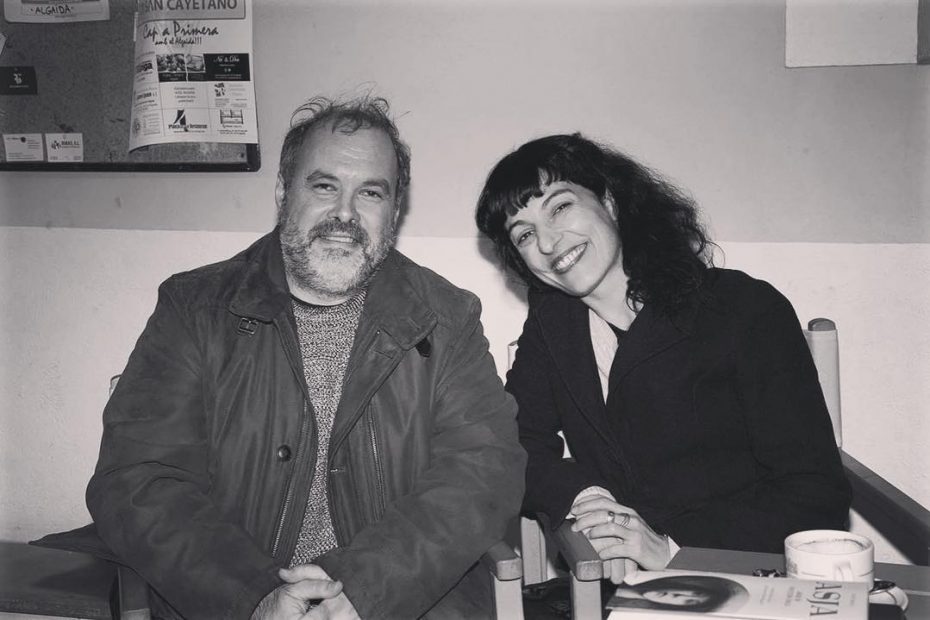 Roser Amills amb Miquel Àngel Ballester