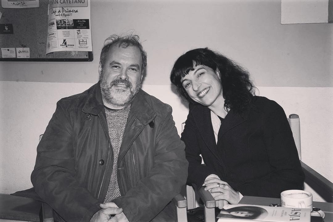 Roser Amills amb Miquel Àngel Ballester