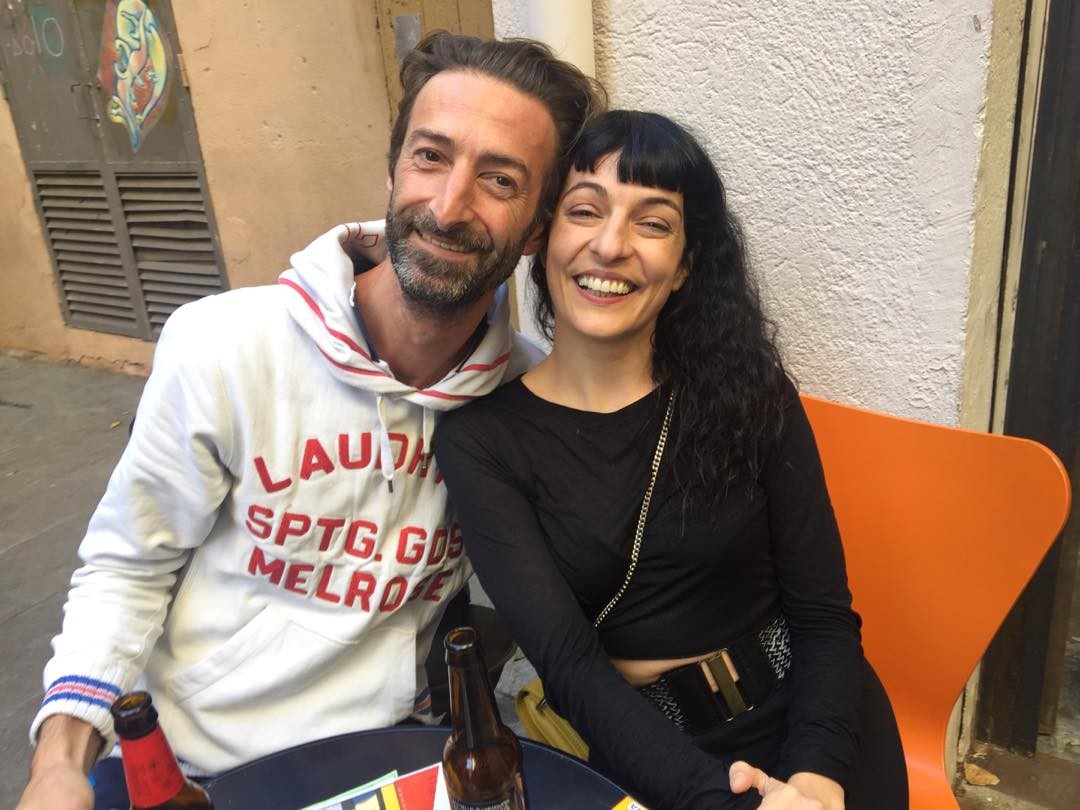 Con Emidio en La Calders.Foto de mi peque Joan