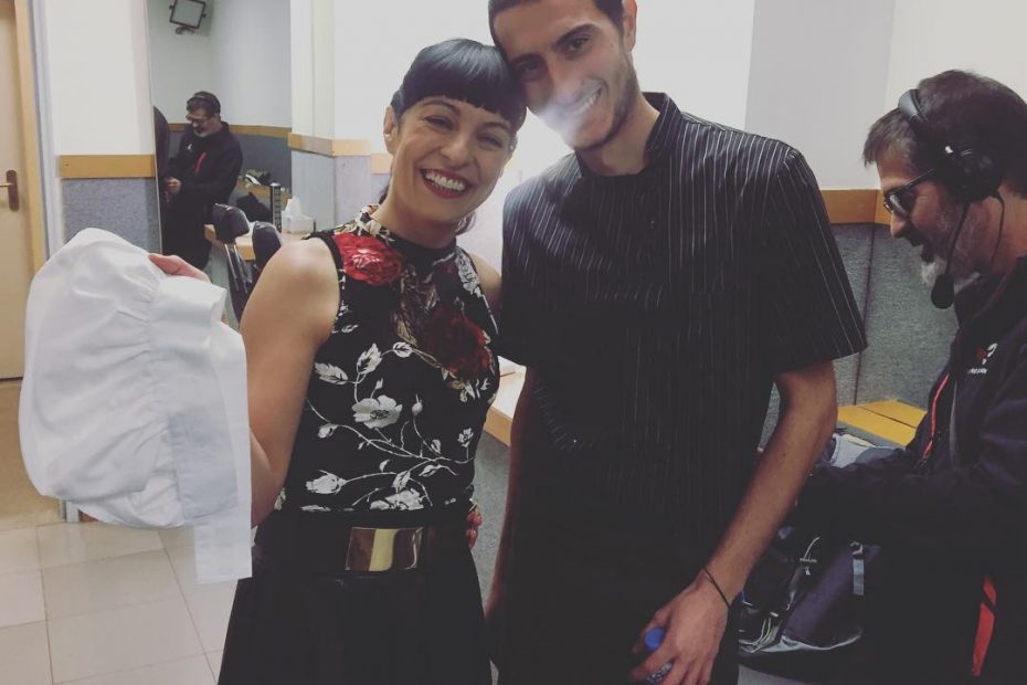 Roser Amills con Frankie Gallo Cha cha cha en TV3