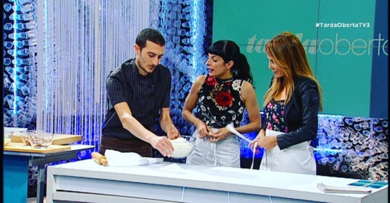 Roser Amills con Frankie Gallo Cha cha cha en TV3