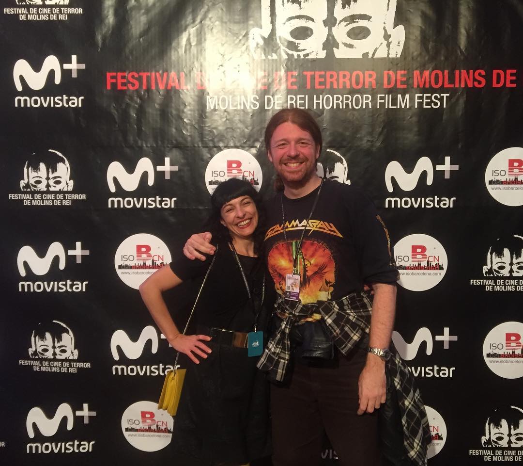 Con Marc Musquera de La Musa que Era en Festival de Cinema de Terror de Molins de Rei 2017 party   #vikingolocal