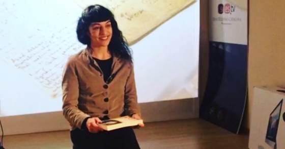 Roser Amills presenta la seva novel.la sobre asja lacis a girona