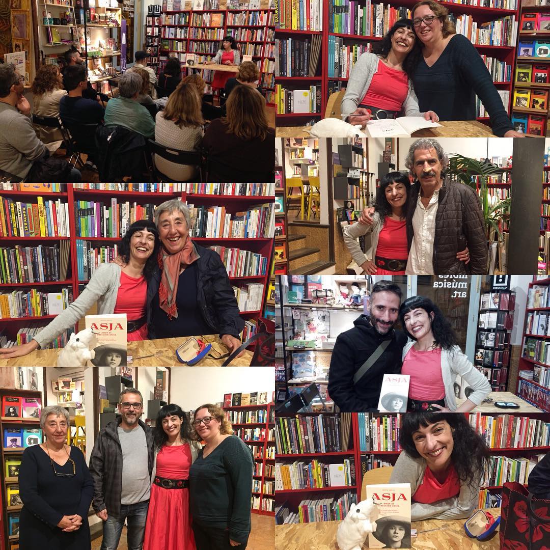 roser amills presenta su novela sobre asja lacis en rata corner de palma