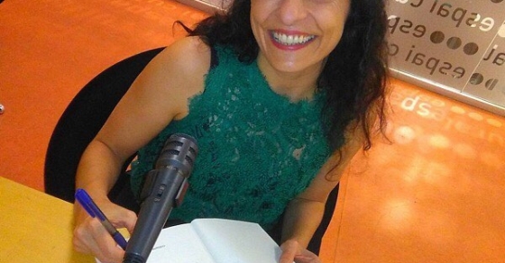 roser amills presentacion de la novela sobre asja lacis en barcelona