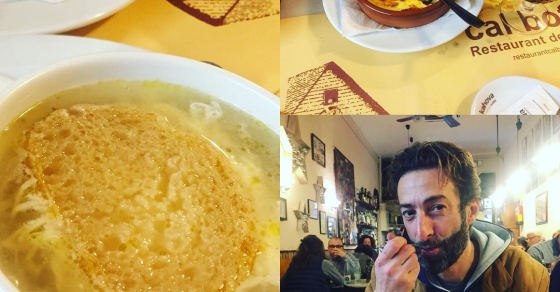 Ha estat un luxe dinar a #calboter ;)) - Roser Amills, escritora mallorquina