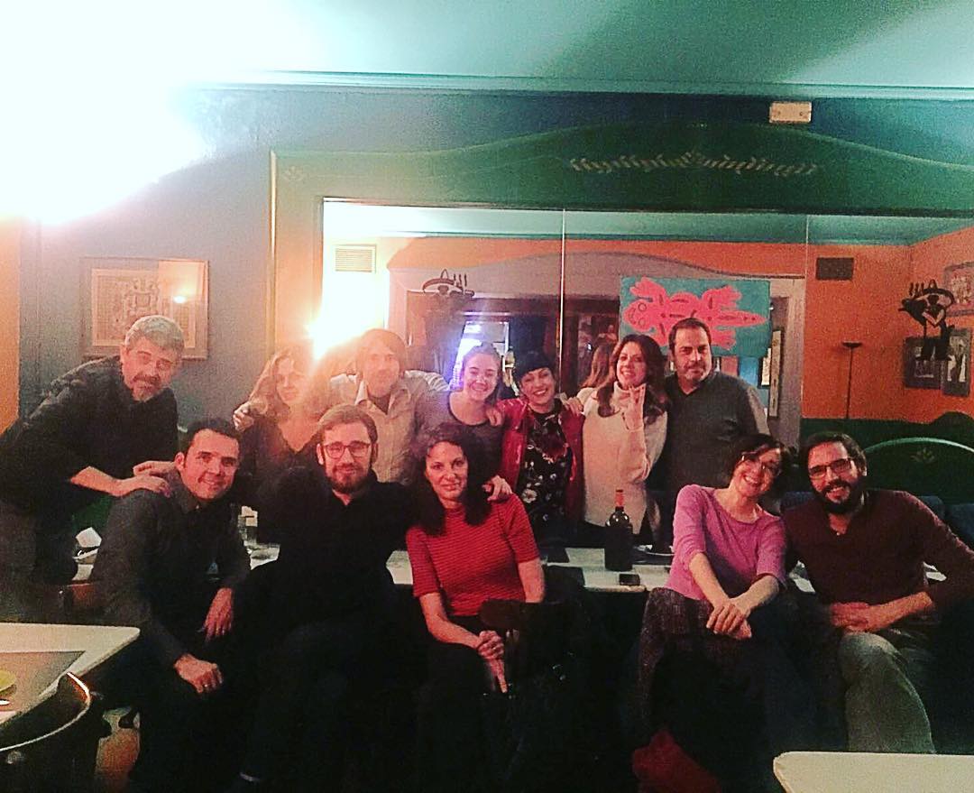 La cena de Navidad con equipo y nuestro súper jefe Goyo Prados ha sido en @aycarambaclub !!!