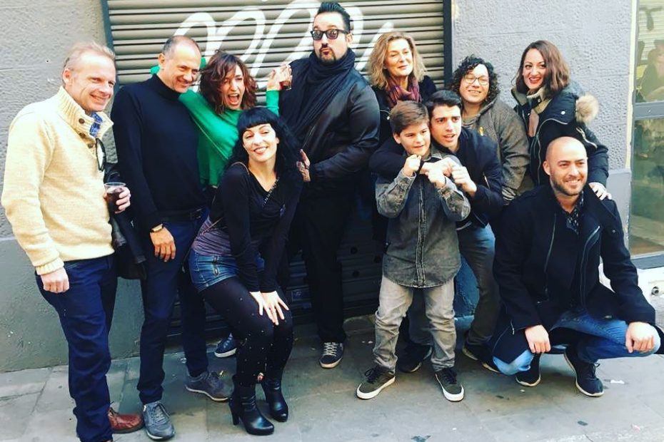 cumpleaños de roser amills con sus dos hijos