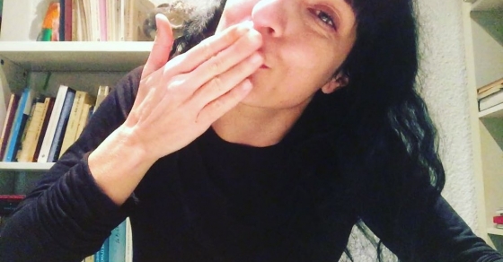 Roser Amills a Tarda Oberta. Amb ruth jimenez i vador llado