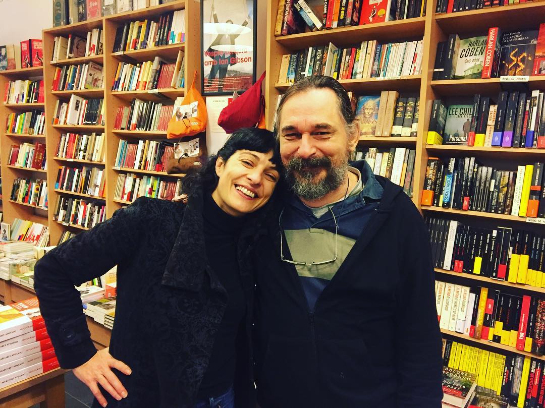 Amb Andreu Català Pedersen a Dòria Llibres  