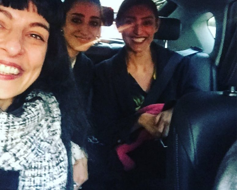 roser amills con aida molano y laura molano