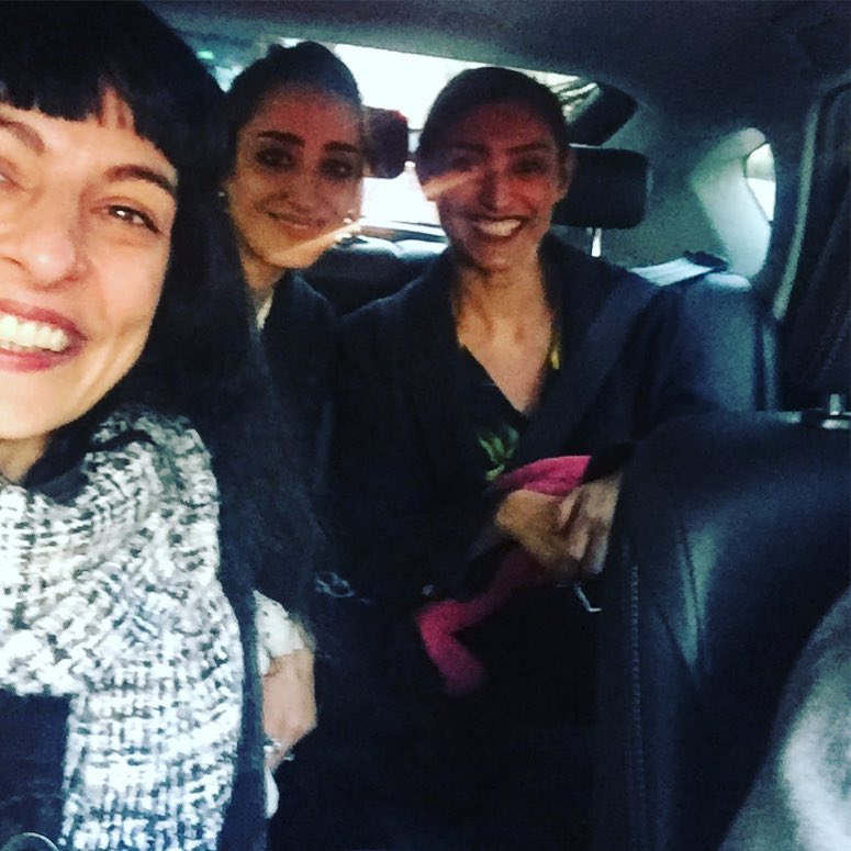 roser amills con aida molano y laura molano