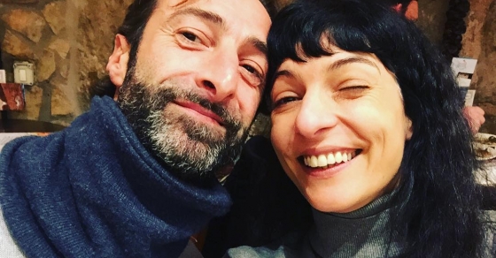 roser amills con emidio ciompi, novio siciliano