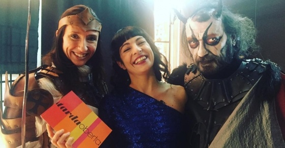 Roser amills con santi clavell y diana gamez centol a tv3