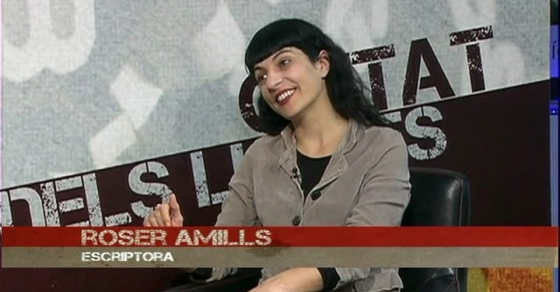 roser amills entrevista a La ciutat dels llibres Girona televisio