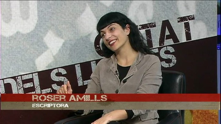 roser amills entrevista a La ciutat dels llibres Girona televisio