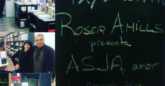 roser amills presenta Asja Lacis a la llibreria la temeraria de terrassa