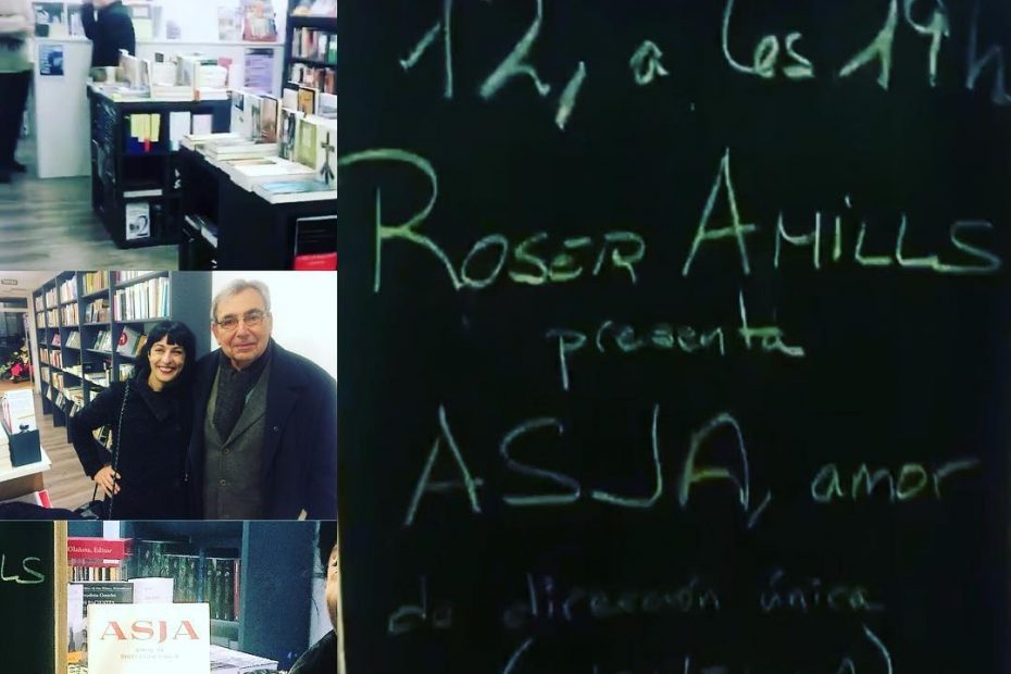 roser amills presenta Asja Lacis a la llibreria la temeraria de terrassa