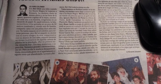 Podéis prepararos para el carbón con este divertidísimo artículo de @alvarocolomer en el @tendenciesmundo ;)) - Roser Amills, escritora mallorquina