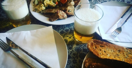 Si me cocina Emidio Ciompi el día es mejor !! - Roser Amills, escritora mallorquina