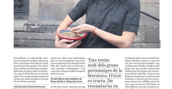 Entrevista a roser amills el triangle cristina moreno