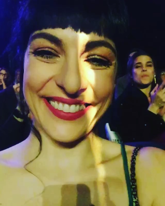 Roser Amills maquillada para los 10 Premis Gaudí por Backstage BCN