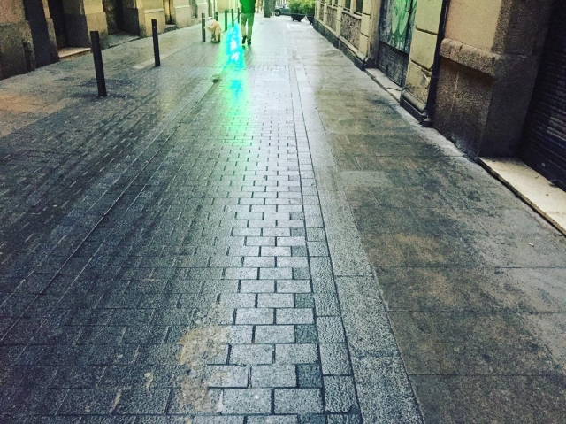 llueve en barcelona