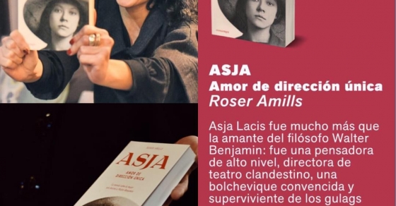 Novela de roser amills sobre la dramaturga letona Asja Lacis