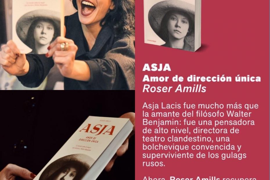 Novela de roser amills sobre la dramaturga letona Asja Lacis